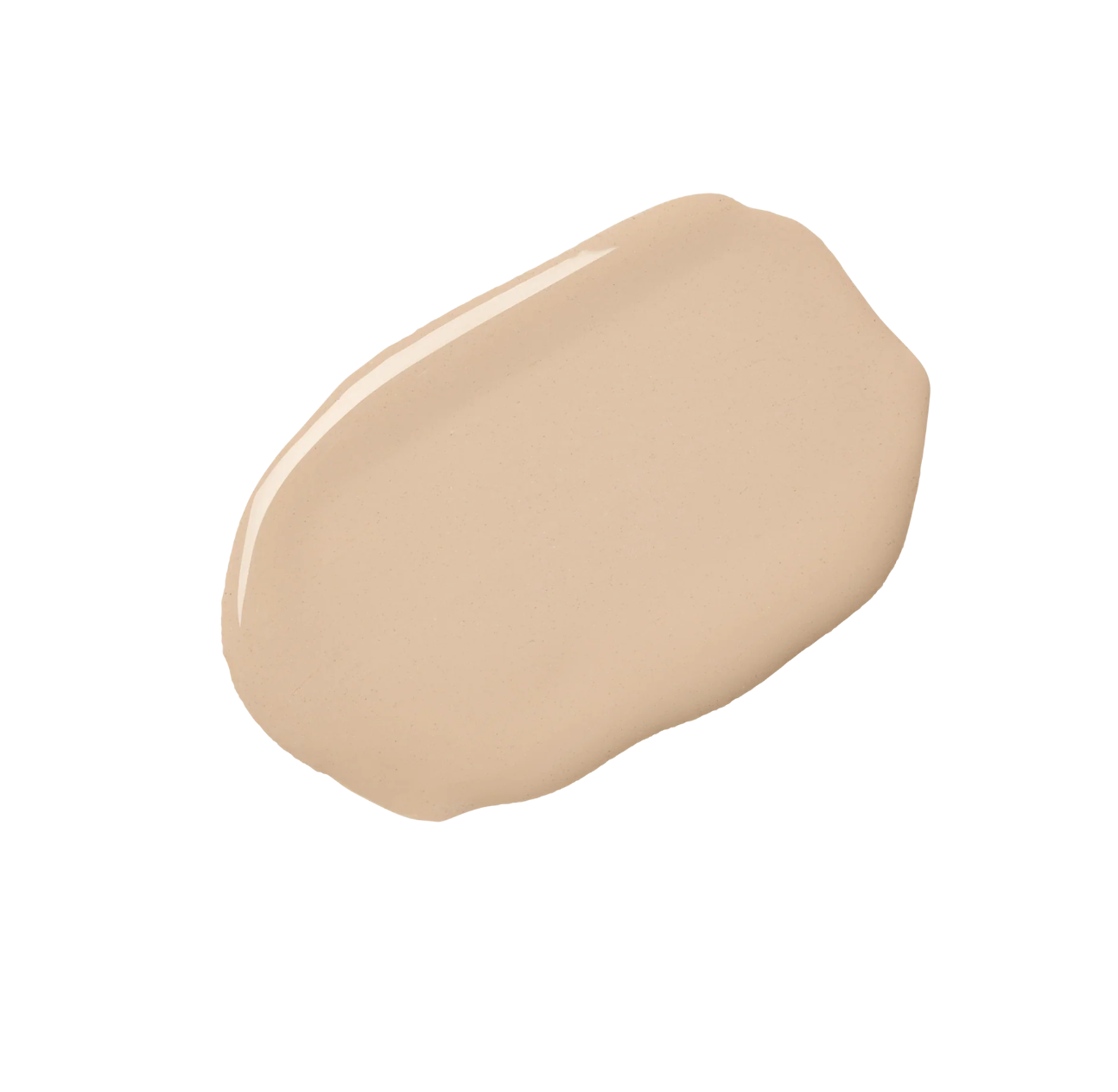 Beige paint swatch on a white background