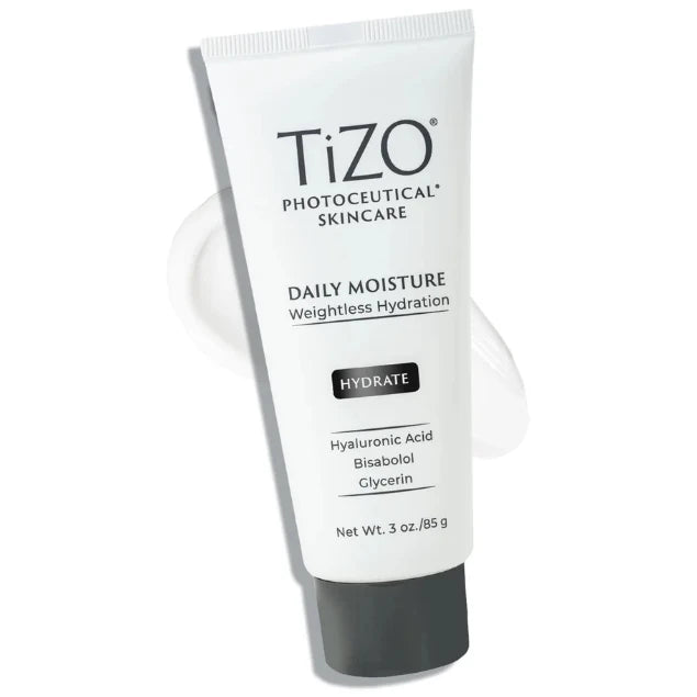 Tizo skincare tube on a white background