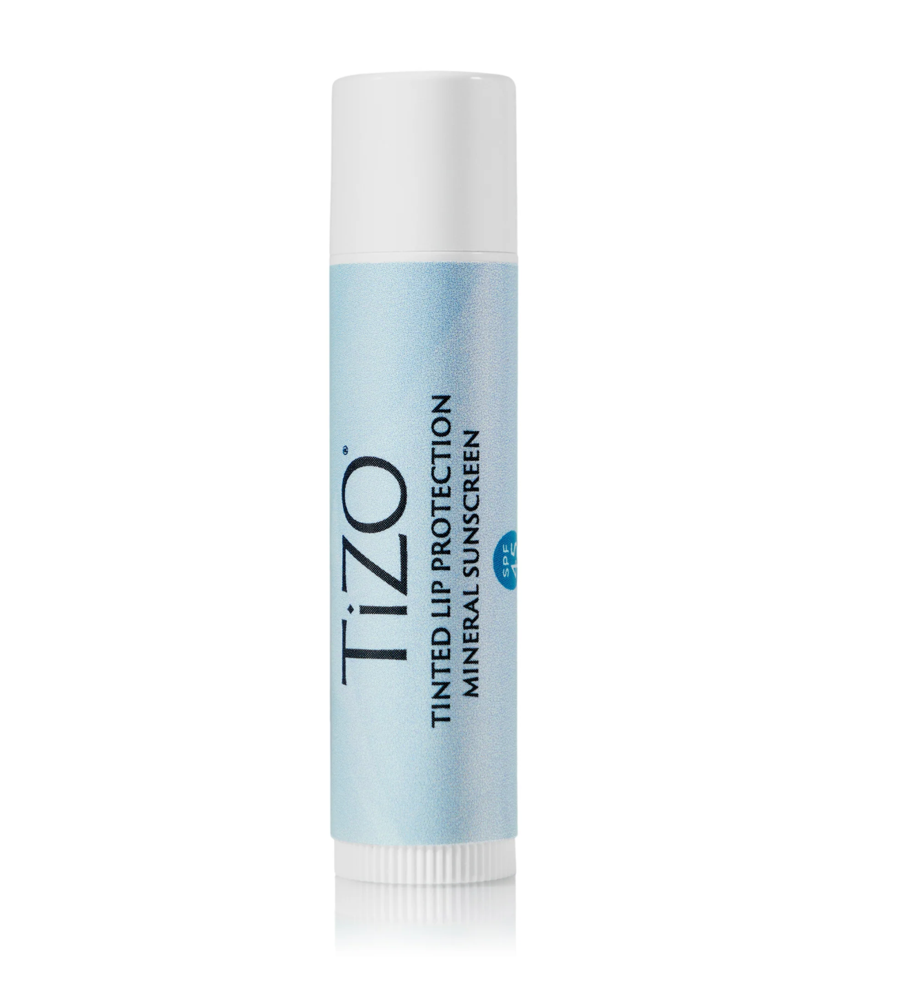 Tizo lip balm on a white background